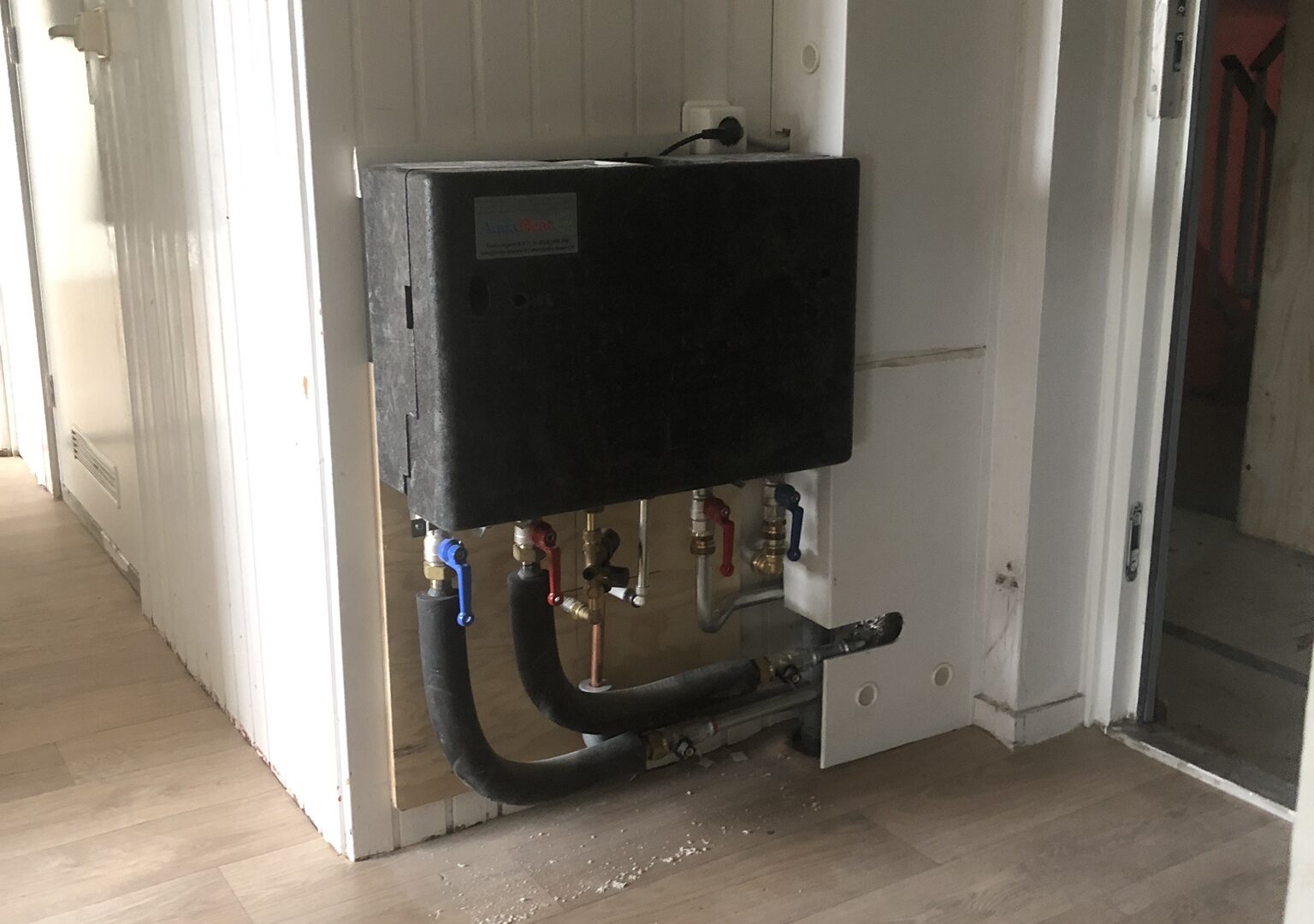 Onafgewerkte situatie 
