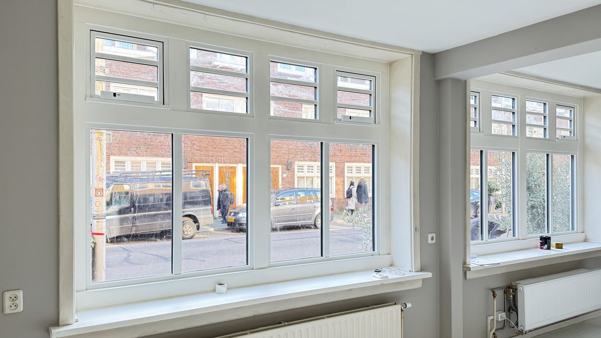 geïsoleerde kozijnaftimmering